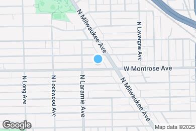 Map image of the property - 5138 W Montrose Ave