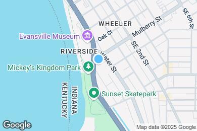 Map image of the property - 606 Sunset Ave