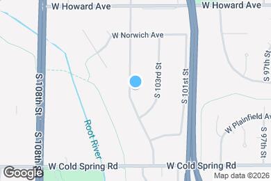 Map image of the property - 4114 S 104th St