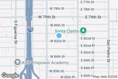 Map image of the property - 213 W 82nd St