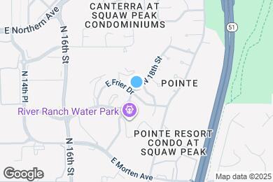 Map image of the property - 1802 E Frier Dr