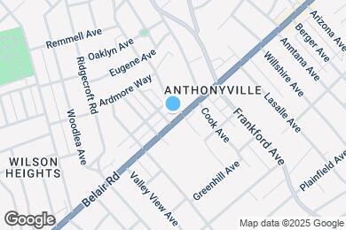 Map image of the property - 5130 Belair Rd
