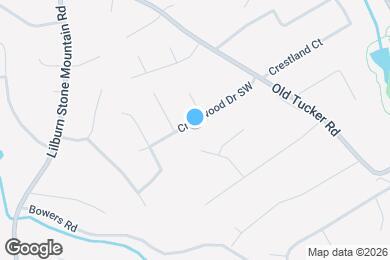 Map image of the property - 5676 Crestwood Dr SW