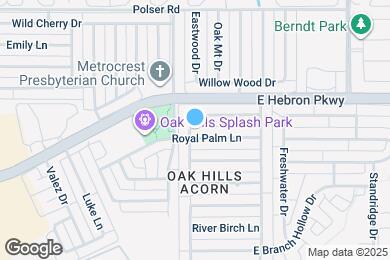 Map image of the property - 1301 Royal Palm Ln