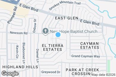 Map image of the property - 612 Coolwood Ln