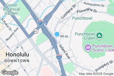 Map image of the property - 222 A Iolani Ave