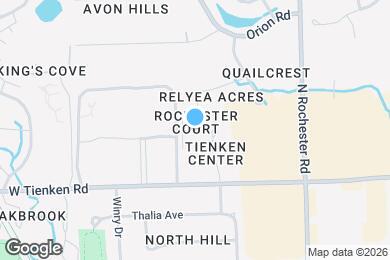 Map image of the property - 1133 Tienken Ct