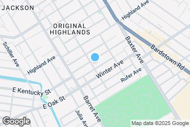 Map image of the property - 1402 Hepburn Ave