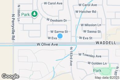 Map image of the property - 18365 W Eva St