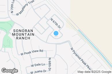 Map image of the property - 6806 W Evergreen Terrace