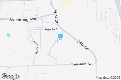 Map image of the property - 731 N 74 St