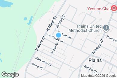 Map image of the property - 98 W Carey St