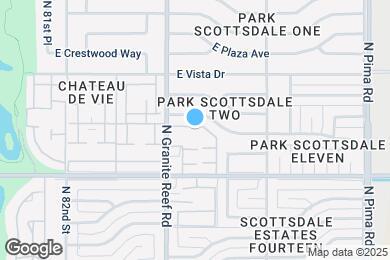 Map image of the property - 5125 N Granite Reef Rd