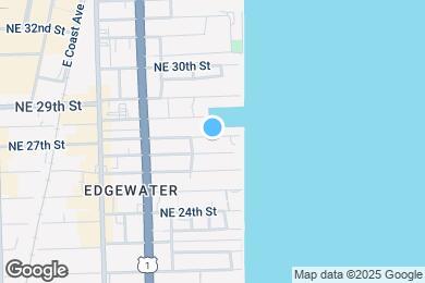 Map image of the property - 600 NE 27th St