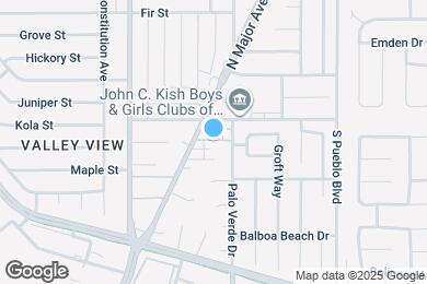 Map image of the property - 318 Champlin Ave