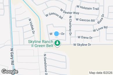 Map image of the property - 836 W Burkhalter Dr