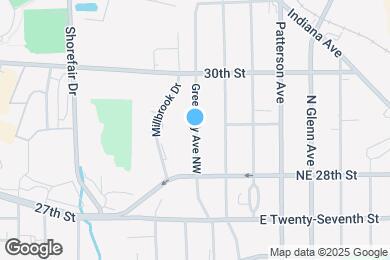 Map image of the property - 2860 Greenway Ave NW