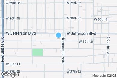 Map image of the property - 1419 W 35th St