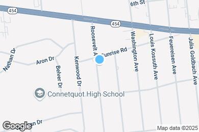 Map image of the property - 1647 Roosevelt Ave