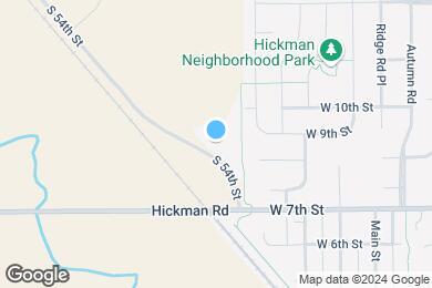 Map image of the property - Hickman Hills Apartments