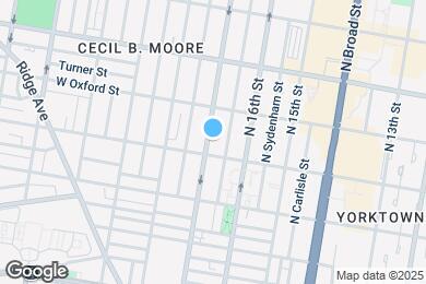 Map image of the property - 1511 N 17th St
