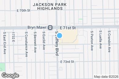 Map image of the property - 7147 S Jeffery Blvd