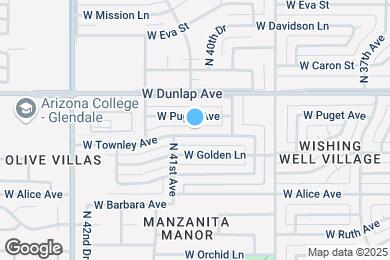 Map image of the property - 4038 W Townley Ave