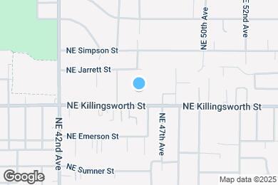 Map image of the property - 4609-4609 NE Killingsworth St