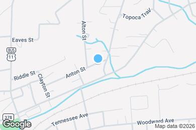 Map image of the property - 711 Anton St