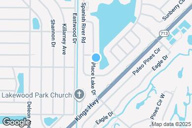 Map image of the property - 5518 Place Lake Dr