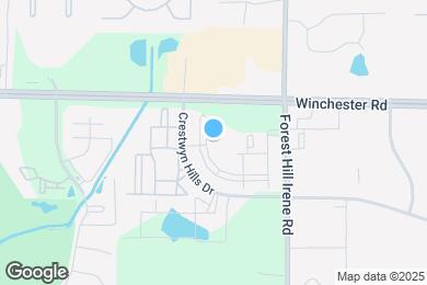 Map image of the property - The Villas at Germantown Apartments