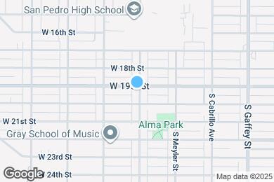 Map image of the property - 1905 S Alma St