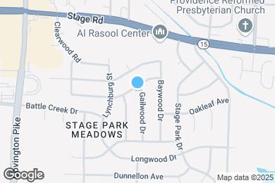 Map image of the property - 2837 Gailwood Dr