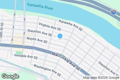 Map image of the property - 3813 Staunton Ave SE