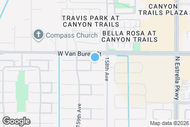 Map image of the property - 15843 W Woodlands Ave