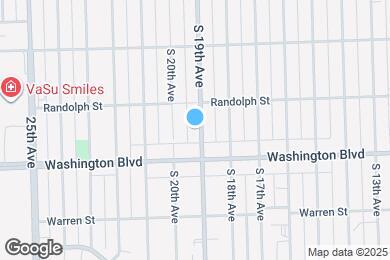 Map image of the property - 422 S 19th Ave