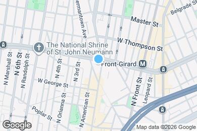 Map image of the property - 1102 N 2nd St