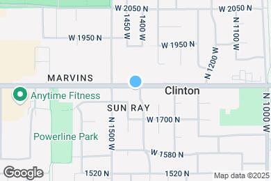 Map image of the property - 1433 W 1800 N