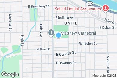 Map image of the property - 1115 E Dayton St