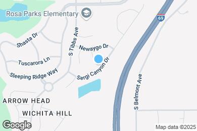 Map image of the property - 7818 Sergi Canyon Dr