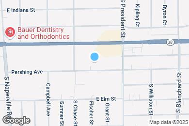 Map image of the property - 805 Pershing Ave