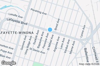 Map image of the property - 2405 Lafayette Blvd