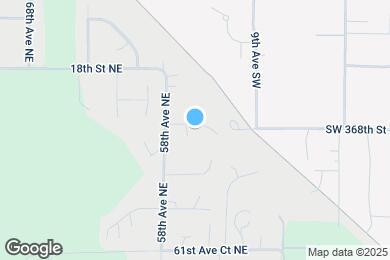 Map image of the property - 1601 58th Ave Ct N E