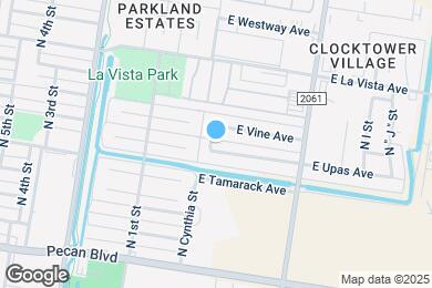 Map image of the property - 213 E Upas Ave