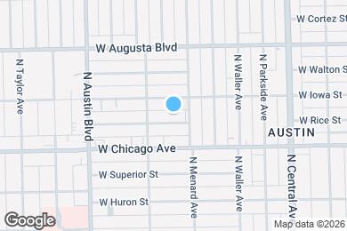 Map image of the property - 5816 W Rice St