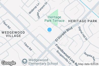 Map image of the property - 16931 Canyon Springs Ln