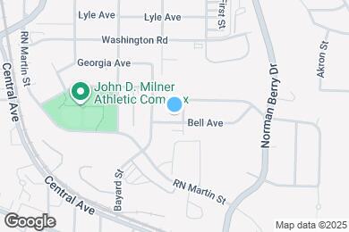 Map image of the property - 1281 Bell Ave