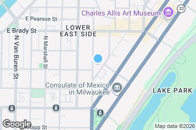 Map image of the property - 1608 N Franklin Pl.