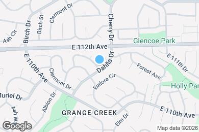 Map image of the property - 11175 Dexter Dr