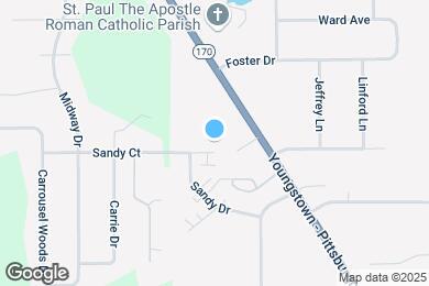 Map image of the property - 31 Sandy Ct